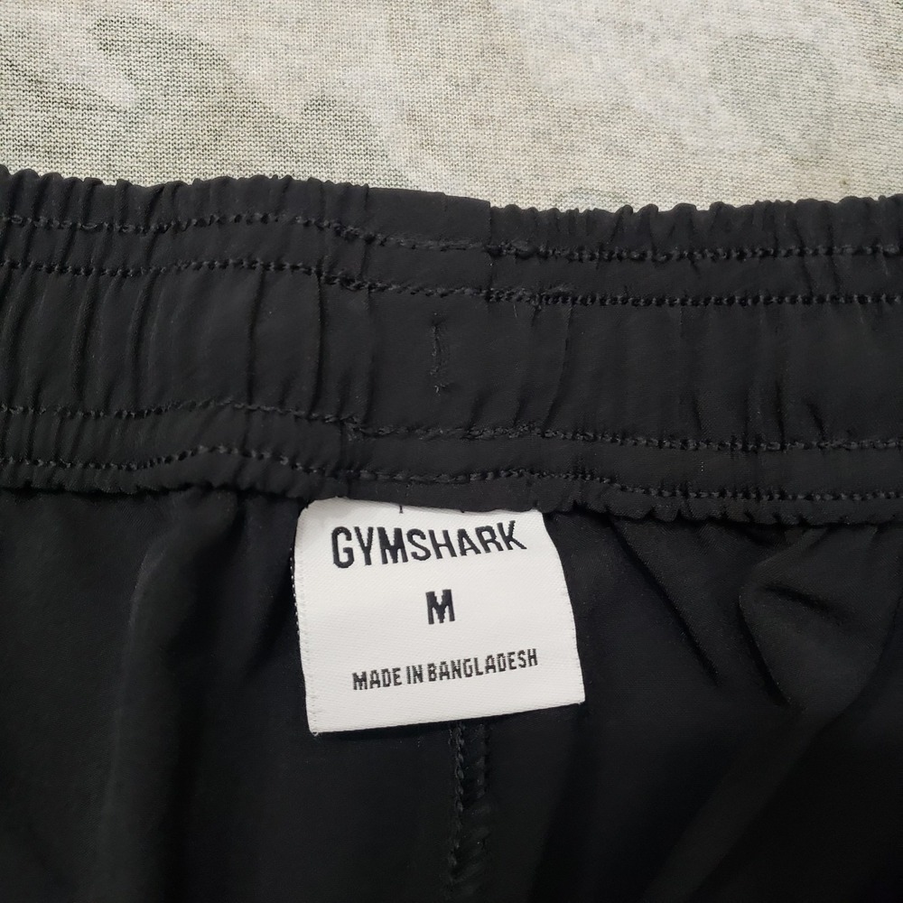 Gymshark Joggers Pants Womens Medium Black Pockets Drawstring Gym Fitness Yoga - Picture 6 of 8